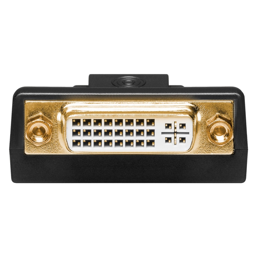 GOOBAY αντάπτορας DisplayPort σε DVI-D 1.1 51720, gold-plated, μαύρος - Image 3