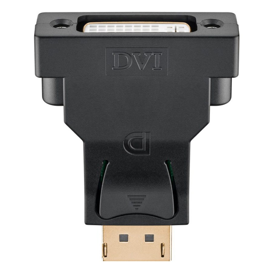 GOOBAY αντάπτορας DisplayPort σε DVI-D 1.1 51720, gold-plated, μαύρος