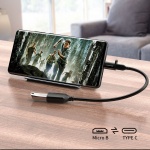 CABLETIME αντάπτορας USB Type-C σε USB Micro CMBF, μαύρος - Image 4