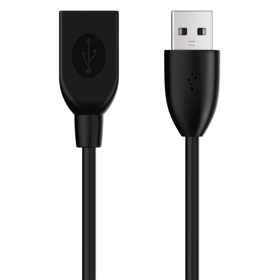 CABLETIME καλώδιο προέκτασης USB CT-AMAF2, 3A, 480Mbps, 3m, μαύρο - Image 3