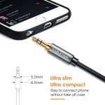 CABLETIME καλώδιο ήχου 3.5mm σε 2x RCA CT-P12G, 3m, μαύρο - Image 4