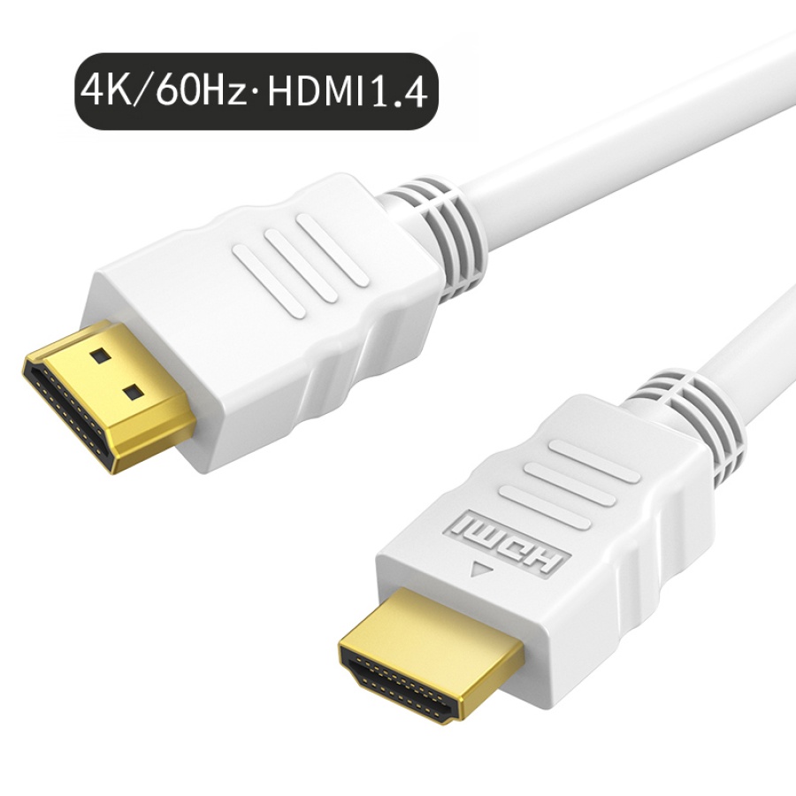 CABLETIME καλώδιο HDMI CT-HE19G με Ethernet, 4K/60Hz, 18 Gbps, 1m, λευκό - Image 2