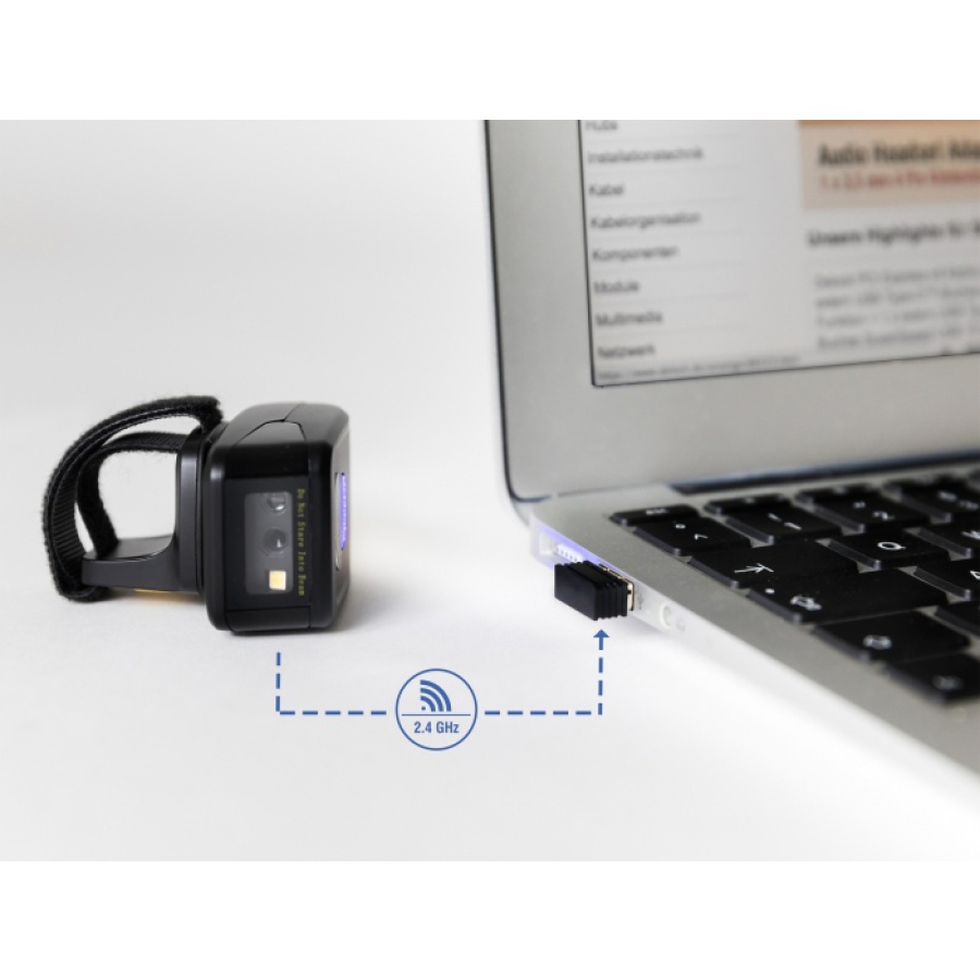 DELOCK USB dongle 61052 για Delock ασύρματα barcode scanner, 2.4 Ghz - Image 2