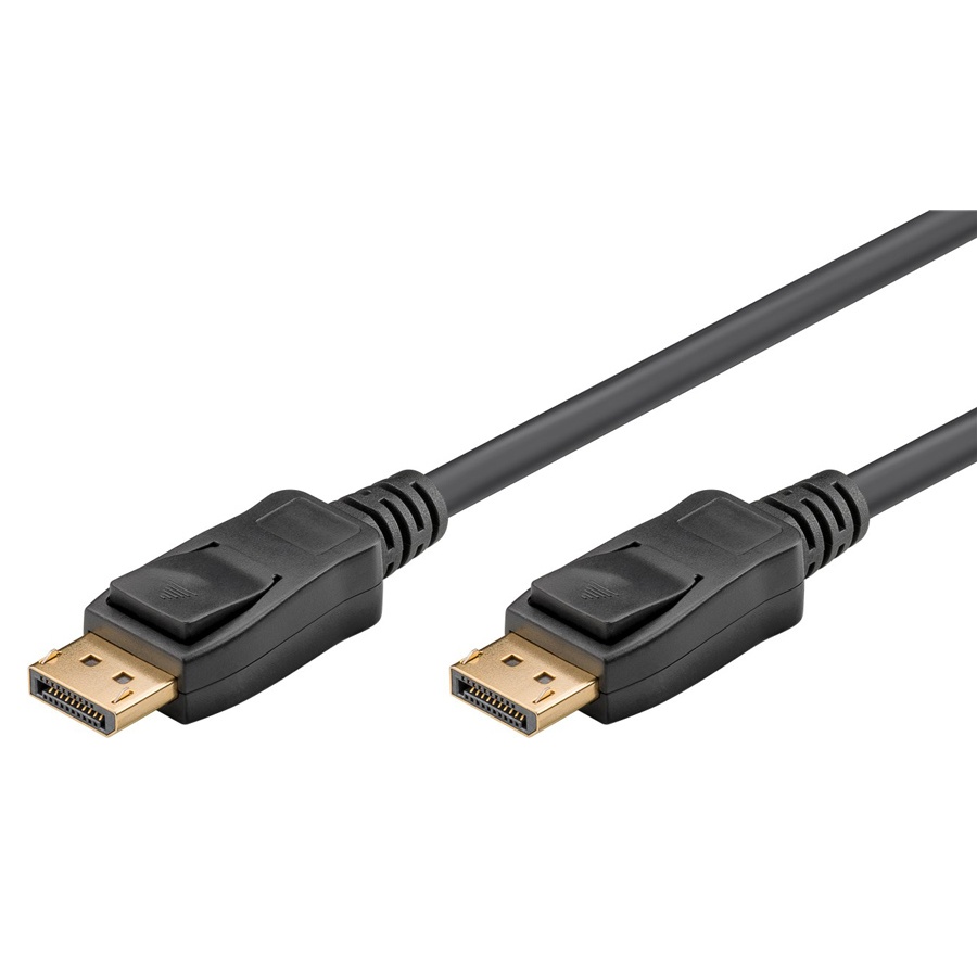 GOOBAY καλώδιο DisplayPort 61713, 4K/60Hz, 21.6 Gbps, 3m, μαύρο