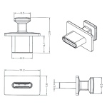 DELOCK κάλυμμα προστασίας για θύρα USB-C 64015 με λαβή, μαύρο, 10τμχ - Image 3