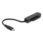DELOCK αντάπτορας USB-C σε SATA 64084 με θήκη για 2.5" HDD/SSD, 6Gbps - Image 4