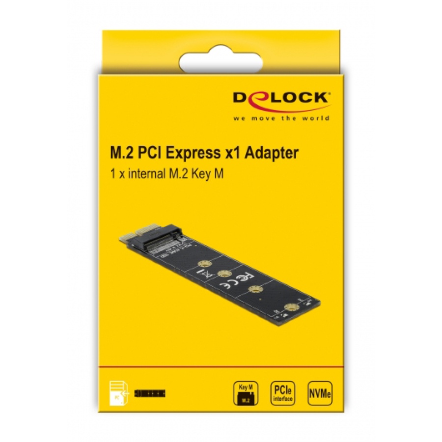 DELOCK Κάρτα Επέκτασης PCI-e σε M.2 Key M 64105, NVMe - Image 6