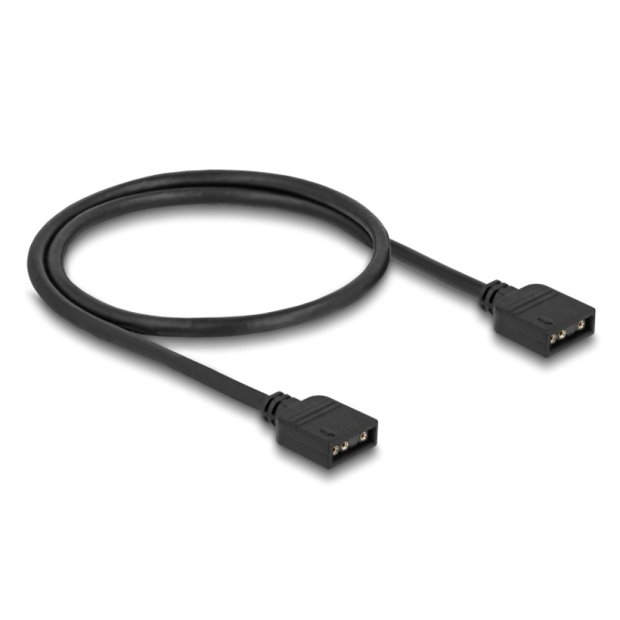 DELOCK RGB hub 64128 για ARGB LEDs, 10 θύρες, μαύρο - Image 5