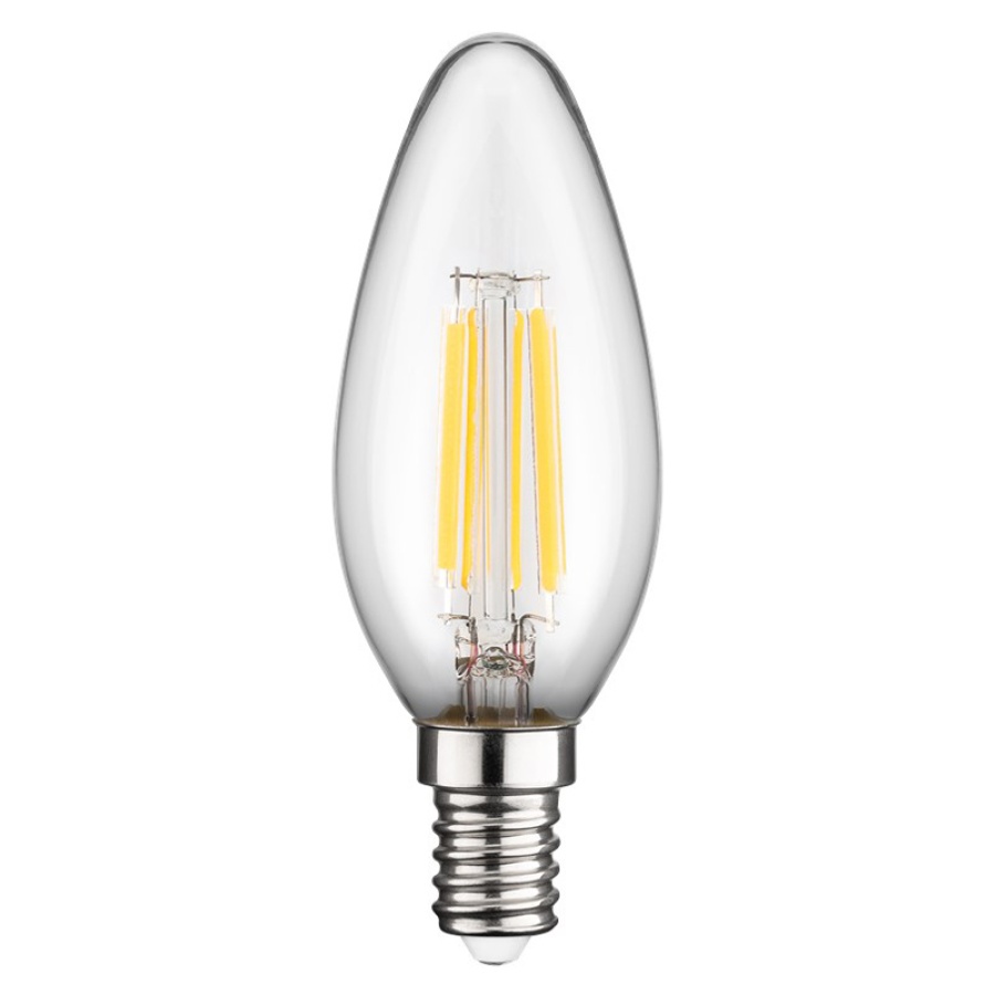 GOOBAY LED λάμπα candle 65393, E14, Filament, 6W, 2700K, 1055lm