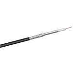 GOOBAY καλώδιο κεραίας 67103, 100dB, 75Ω, CCS, 100m, μαύρο