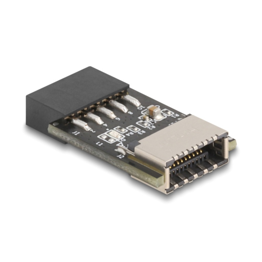 DELOCK αντάπτορας USB 2.0 Pin σε USB Type-E Key A 67175 - Image 2