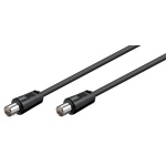 GOOBAY καλώδιο κεραίας αρσενικό 68150, <70dB, CCS, 5m, μαύρο - Image 2