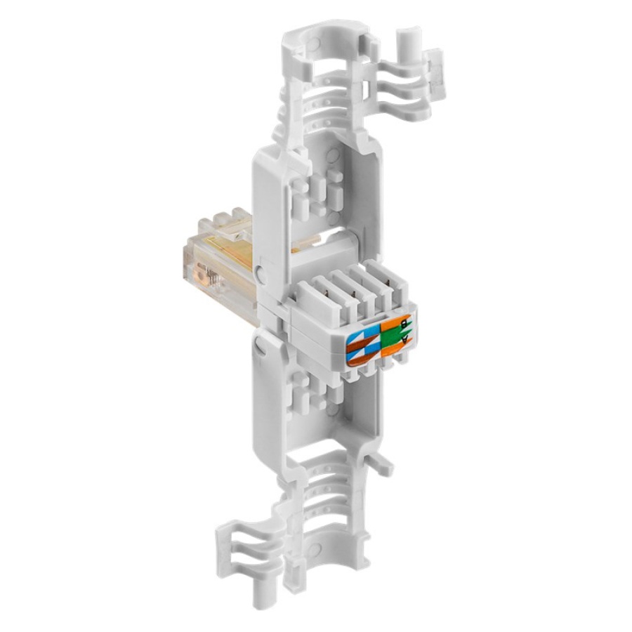 GOOBAY βύσμα RJ45 CAT 5e UTP 68859, tool-free, λευκό - Image 2