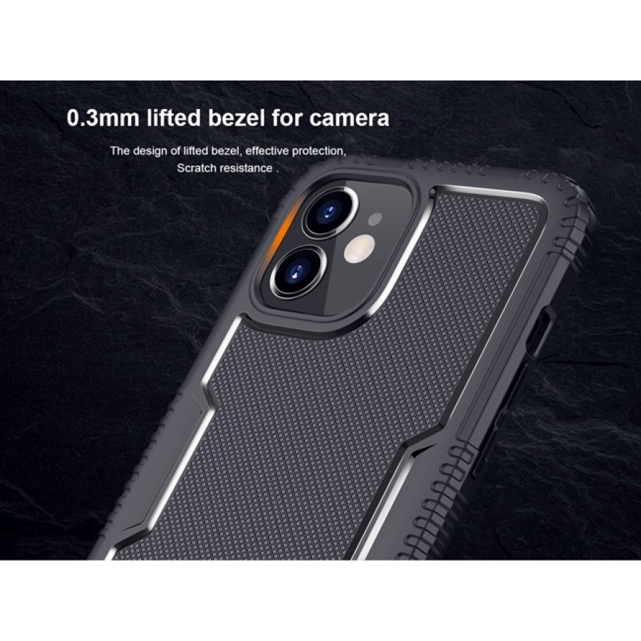 NILLKIN θήκη Tactics TPU Cγια Apple iPhone 12 mini, μαύρη - Image 2
