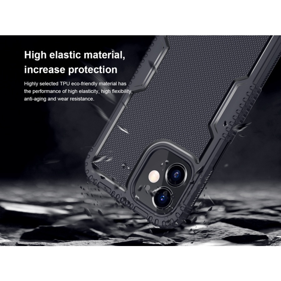 NILLKIN θήκη Tactics TPU Cγια Apple iPhone 12 mini, μαύρη - Image 3