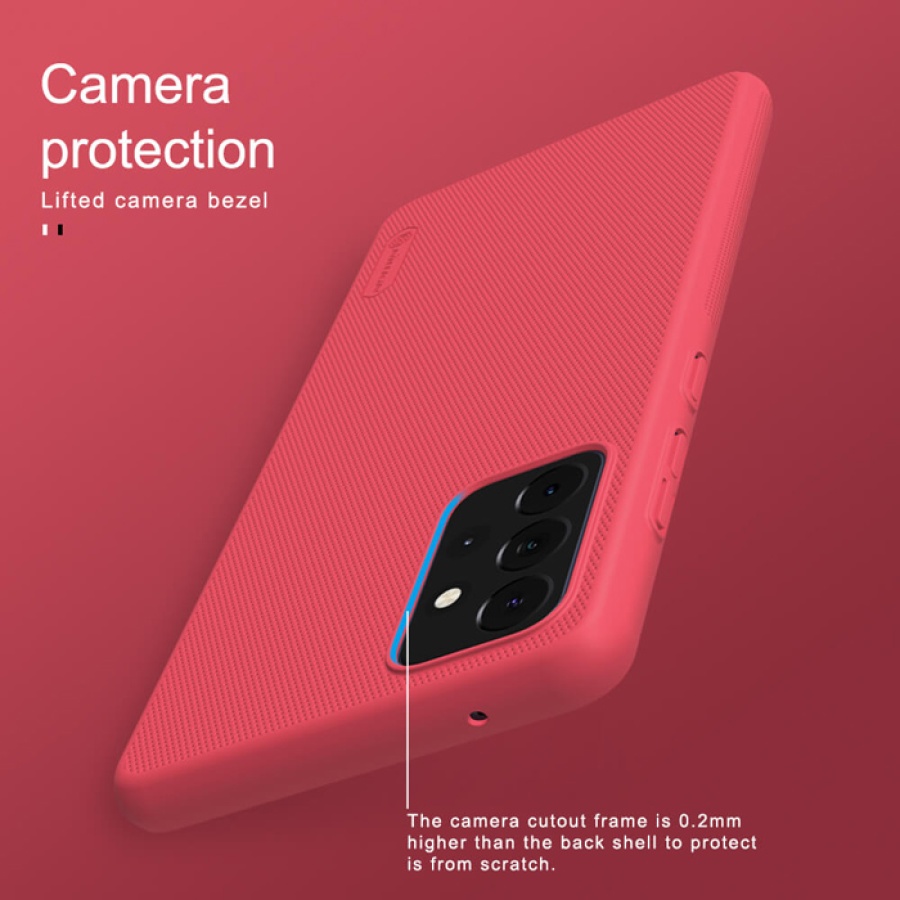 NILLKIN θήκη Super Frosted Shield για Samsung Galaxy A72 4G/5G, μπλε - Image 3