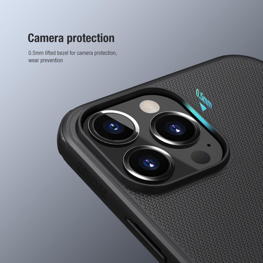 NILLKIN θήκη Super Frosted Shield Pro για Apple iPhone 13 Pro Max, μπλε - Image 3