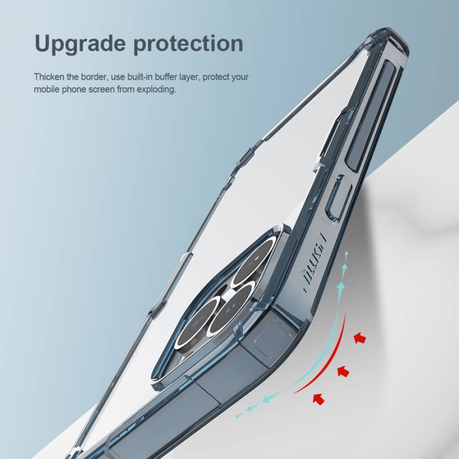 NILLKIN θήκη Nature Pro για Apple iPhone 14 Pro Max, διάφανη - Image 3