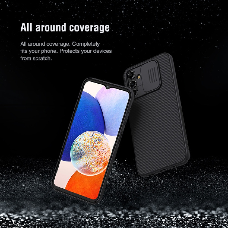 NILLKIN θήκη CamShield για Samsung Galaxy A14 5G, μαύρη - Image 3