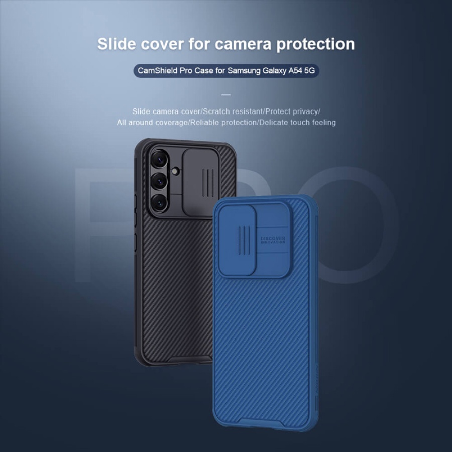 NILLKIN θήκη CamShield Pro για Samsung Galaxy A54 5G, μαύρη - Image 2