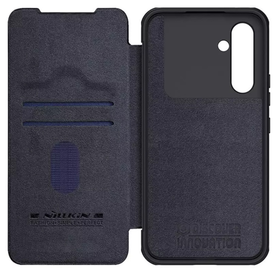 NILLKIN θήκη Qin Pro για Samsung Galaxy A54 5G, δερμάτινη, μαύρη - Image 3