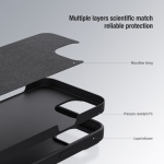 NILLKIN θήκη CamShield Silky Silicone για iPhone 15 Pro, μαύρη - Image 3