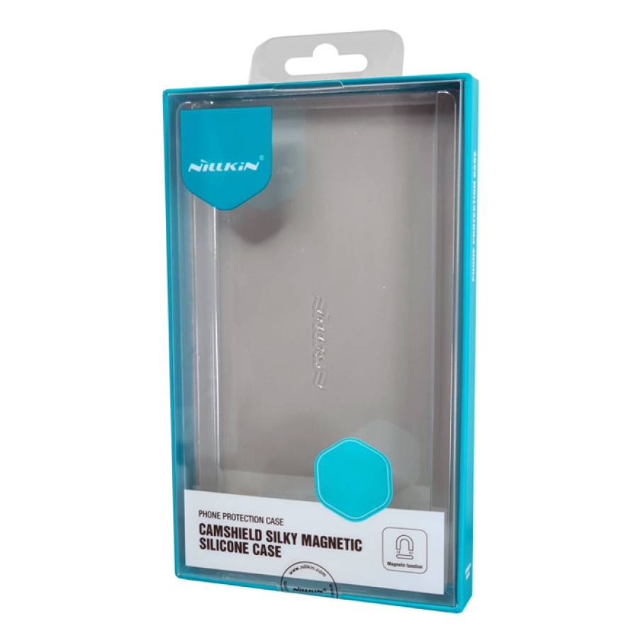 NILLKIN θήκη CamShield Silky Magnetic Silicone για iPhone 15 Plus, μαύρη - Image 5