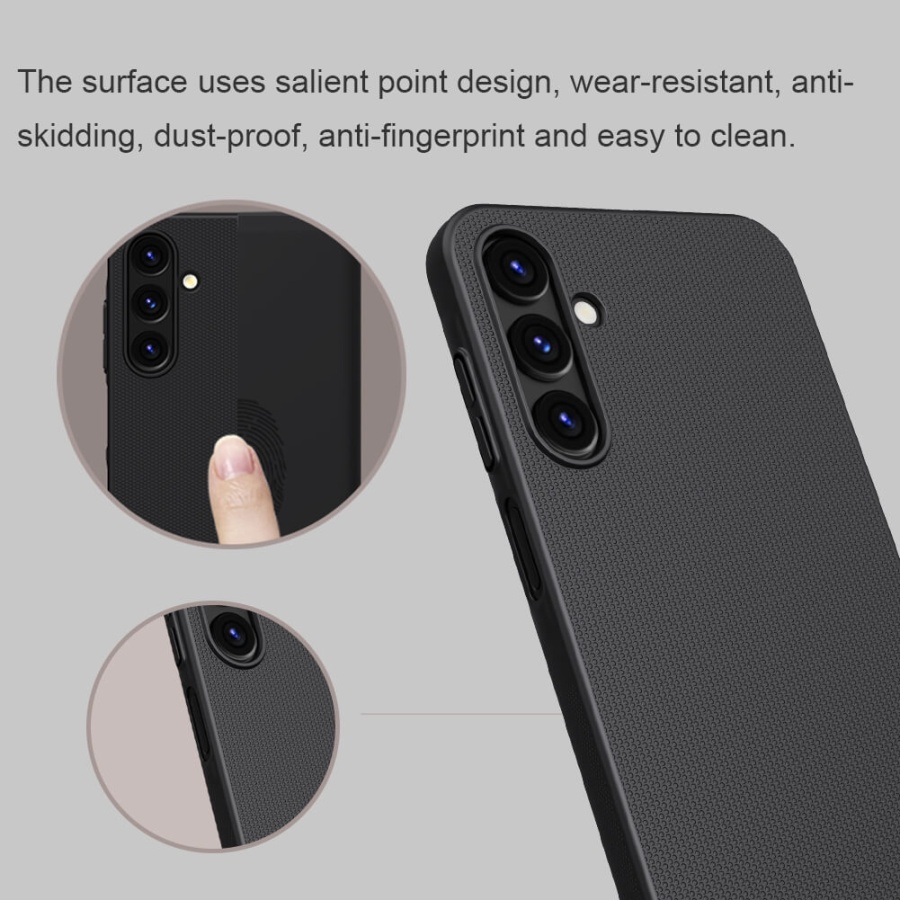 NILLKIN θήκη Super Frosted Shield για Samsung Galaxy A15 5G, μπλε - Image 3