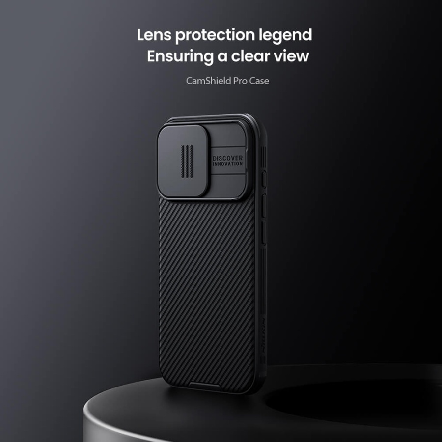 NILLKIN θήκη CamShield Pro για iPhone 16 Pro, γκρι - Image 3