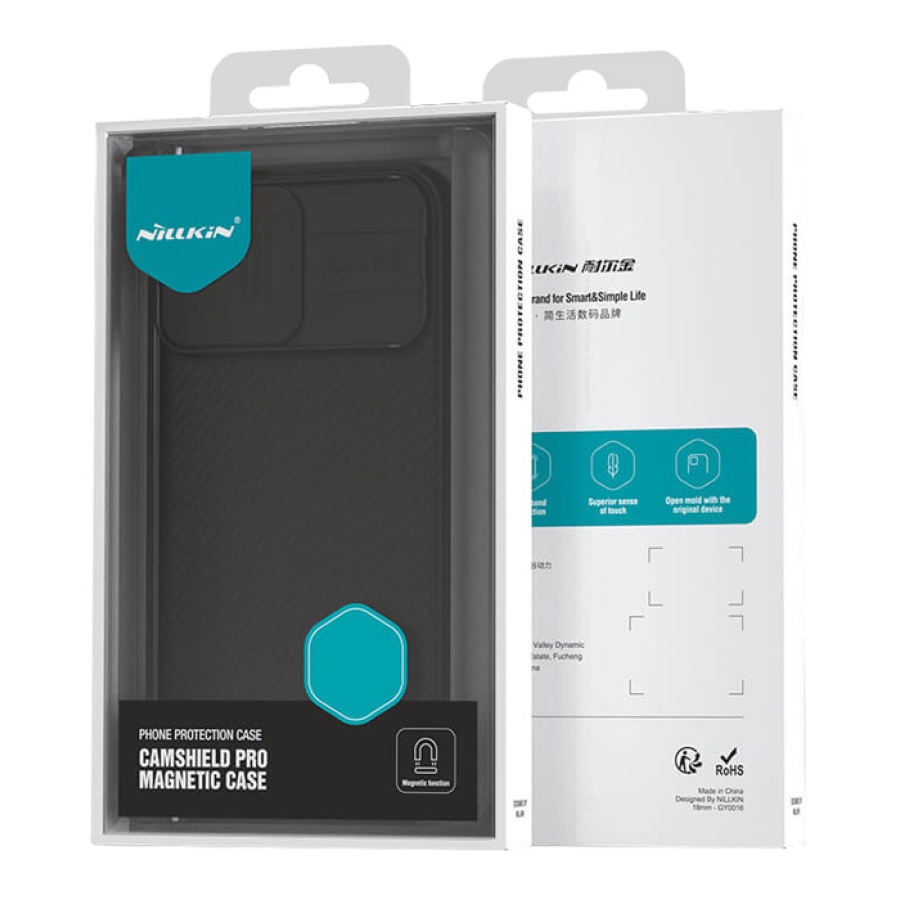 NILLKIN θήκη CamShield Pro Magnetic για iPhone 16 Pro, μαύρη - Image 6