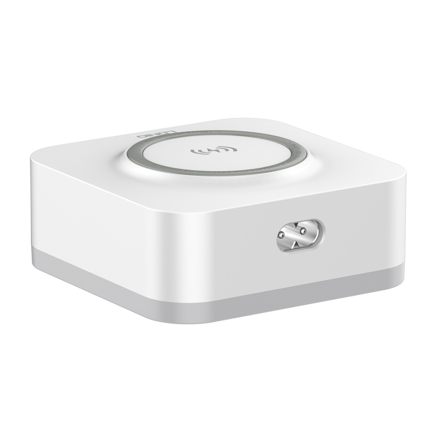 LDNIO σταθμός φόρτισης AW004, USB-C/3x USB/wireless, 32W, PD/QC, λευκός - Image 11