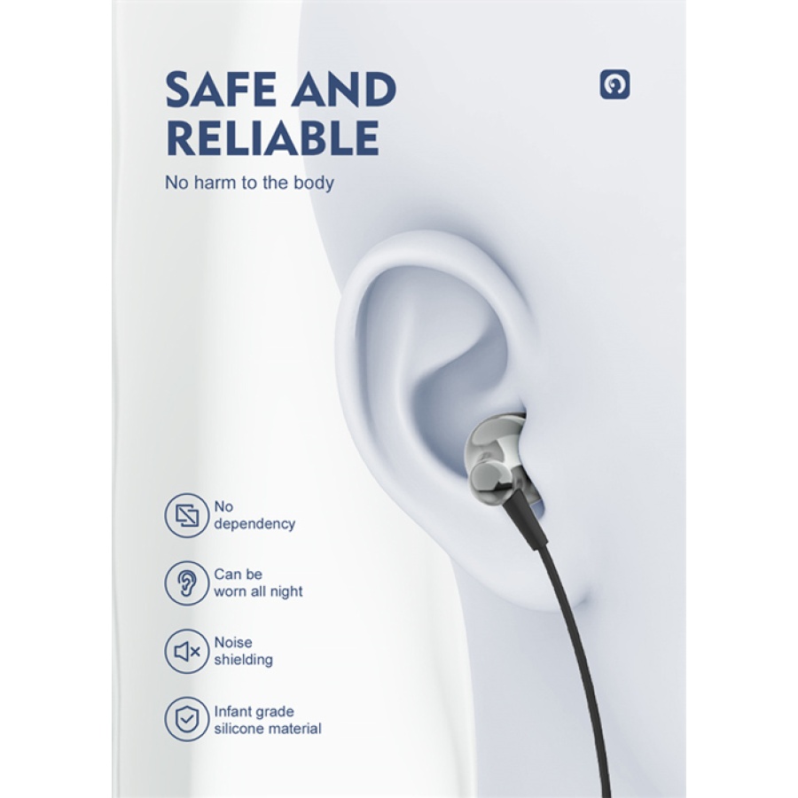 LDNIO earphones με μικρόφωνο HP08, 3.5mm σύνδεση, Φ13mm, 1.2m, γκρι - Image 2