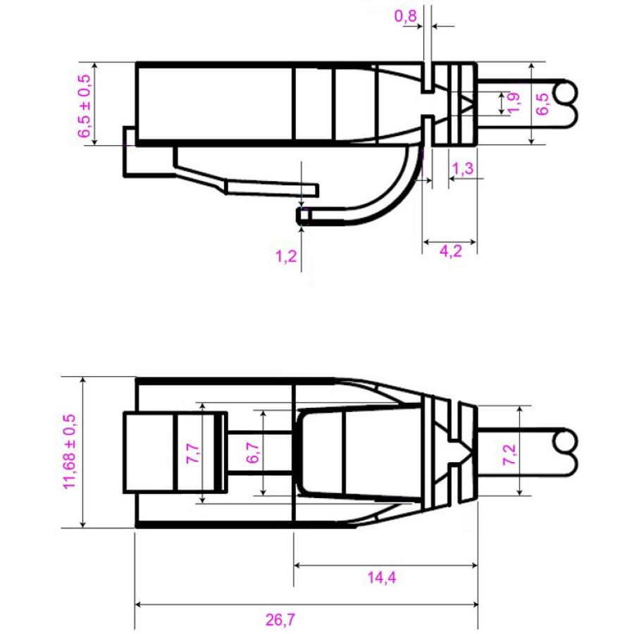 GOOBAY καλώδιο δικτύου 71548, CAT 6 U/UTP, slim, copper, 250MHz, 0.25m, μαύρο - Image 3