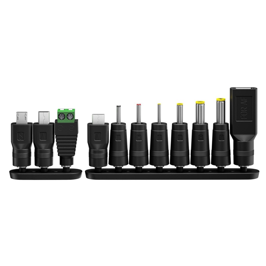 GOOBAY επιτοίχιος φορτιστής 74436, 5V-15V, 36W, 12 tips - Image 3