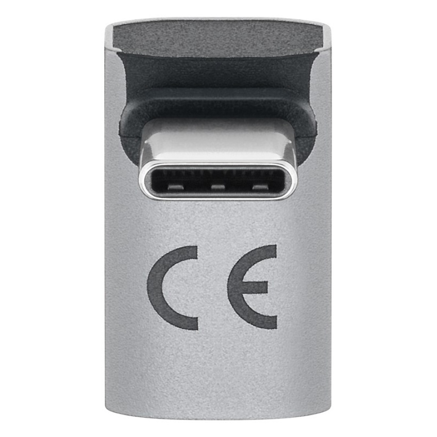 GOOBAY αντάπτορας USB-C 74442, γωνιακός 90°, USB4, 240W, 40Gbps, 8K, γκρι - Image 9