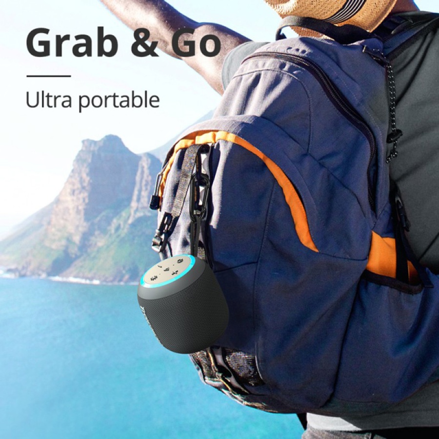 TRONSMART φορητό ηχείο T7 Mini, 15W, Bluetooth, 2500mAh, IPX7, μαύρο - Image 2