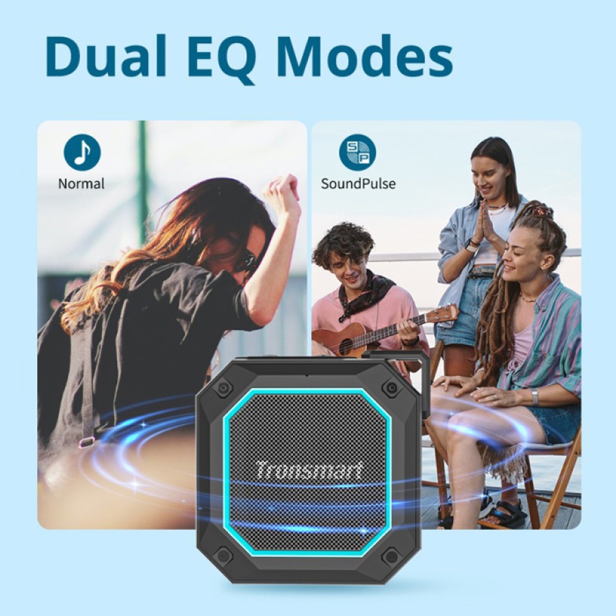 TRONSMART φορητό ηχείο Groove 2, 10W, Bluetooth, 2500mAh, IPX7, μαύρο - Image 6