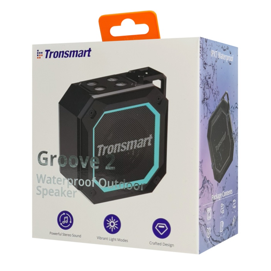 TRONSMART φορητό ηχείο Groove 2, 10W, Bluetooth, 2500mAh, IPX7, μαύρο - Image 9