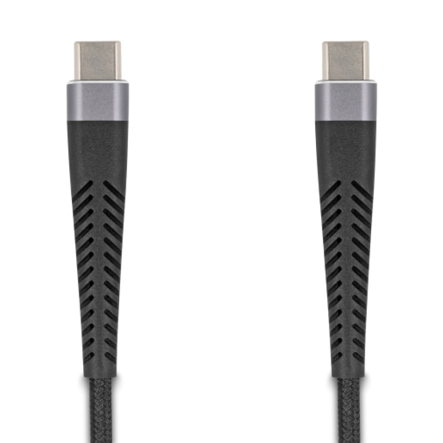 DELOCK καλώδιο USB-C 81124, 60W, 480Mbps, 1m, μαύρο - Image 3