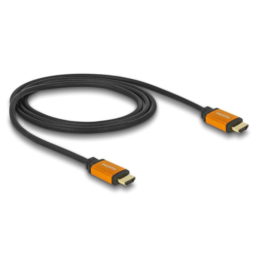 DELOCK καλώδιο HDMI 85727, 8K/60Hz, 48 Gbps, eARC, HDR, 1m, μαύρο - Image 4