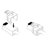 DELOCK clip επιδιόρθωσης RJ45 86420, 8 χρώματα, 16τμχ - Image 3