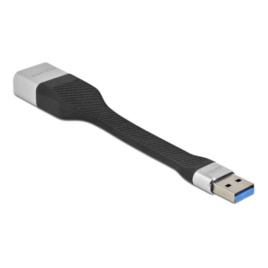 DELOCK αντάπτορας δικτύου 86937, USB, 1000Mbps Ethernet, 13cm, μαύρος - Image 2