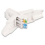 DELOCK βύσμα RJ45 CAT 6A UTP 86978, tool-free, λευκό - Image 2