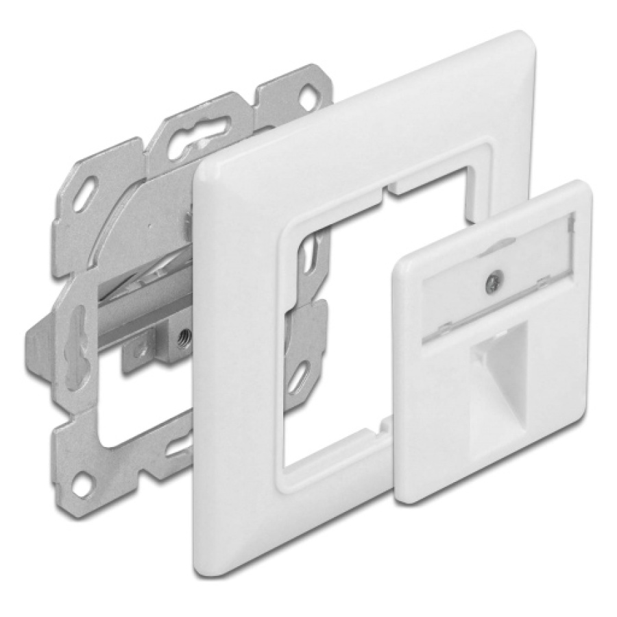 DELOCK Wall Outlet για Keystone 86981, 1 Port - Image 2