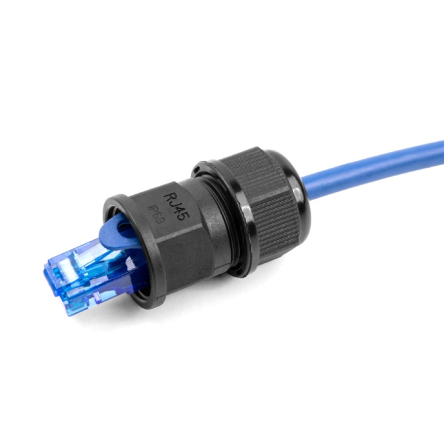 DELOCK σύνδεσμος για RJ45 86995, αδιάβροχος IP67, μαύρος - Image 2