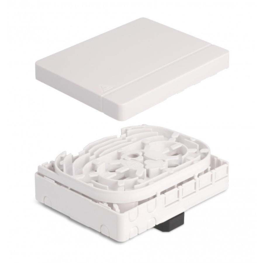 DELOCK κυτίο σύνδεσης οπτικών ινών 87141, ράγας, 4x SC Simplex/LC Dublex - Image 2