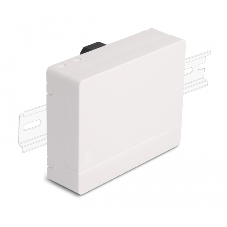 DELOCK κυτίο σύνδεσης οπτικών ινών 87141, ράγας, 4x SC Simplex/LC Dublex - Image 4