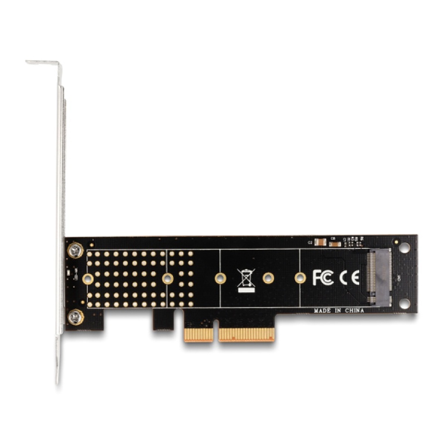 DELOCK κάρτα επέκτασης PCIe x4 σε M.2 M Key 110mm 89836, NVMe - Image 2