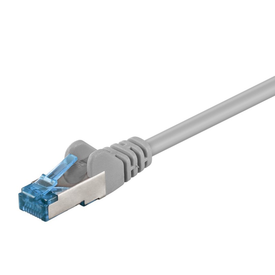 GOOBAY καλώδιο δικτύου 93659, CAT 6A S/FTP, 500 MHz, CU, 0.5m, γκρι