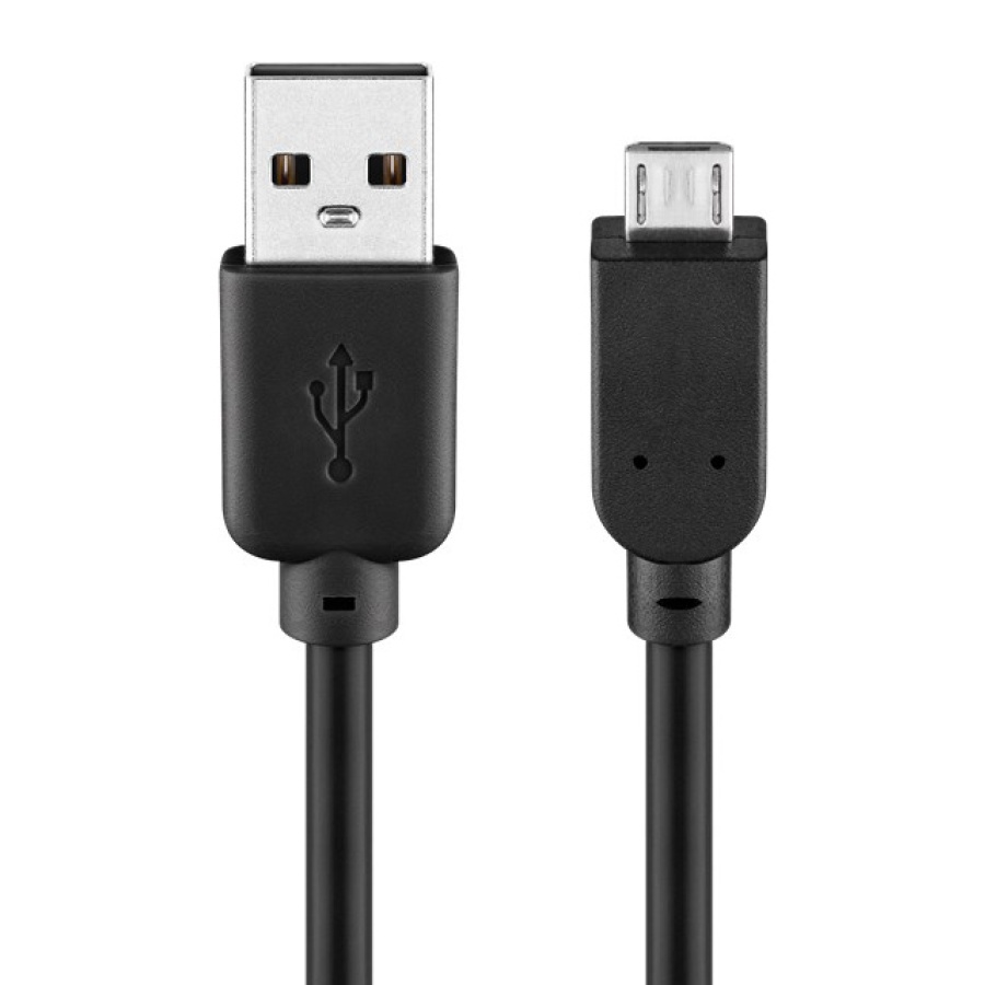 GOOBAY καλώδιο USB 2.0 σε Micro USB 93920, 3m, μαύρο